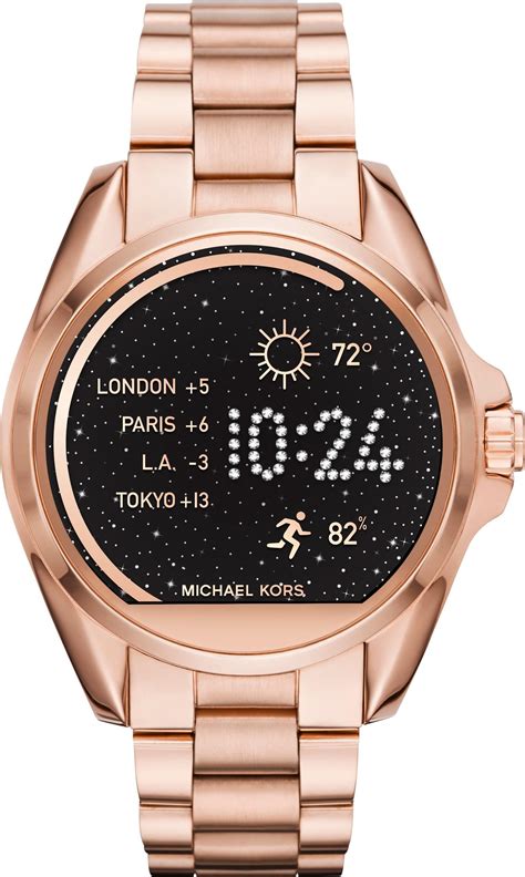 what can the michael kors smartwatch do